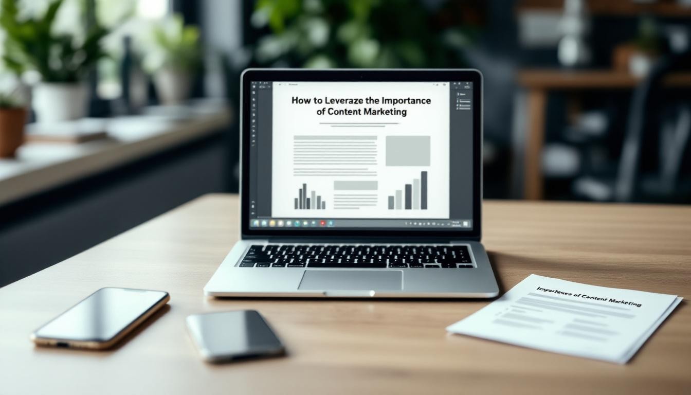 How to Leverage the Importance of Content Marketing